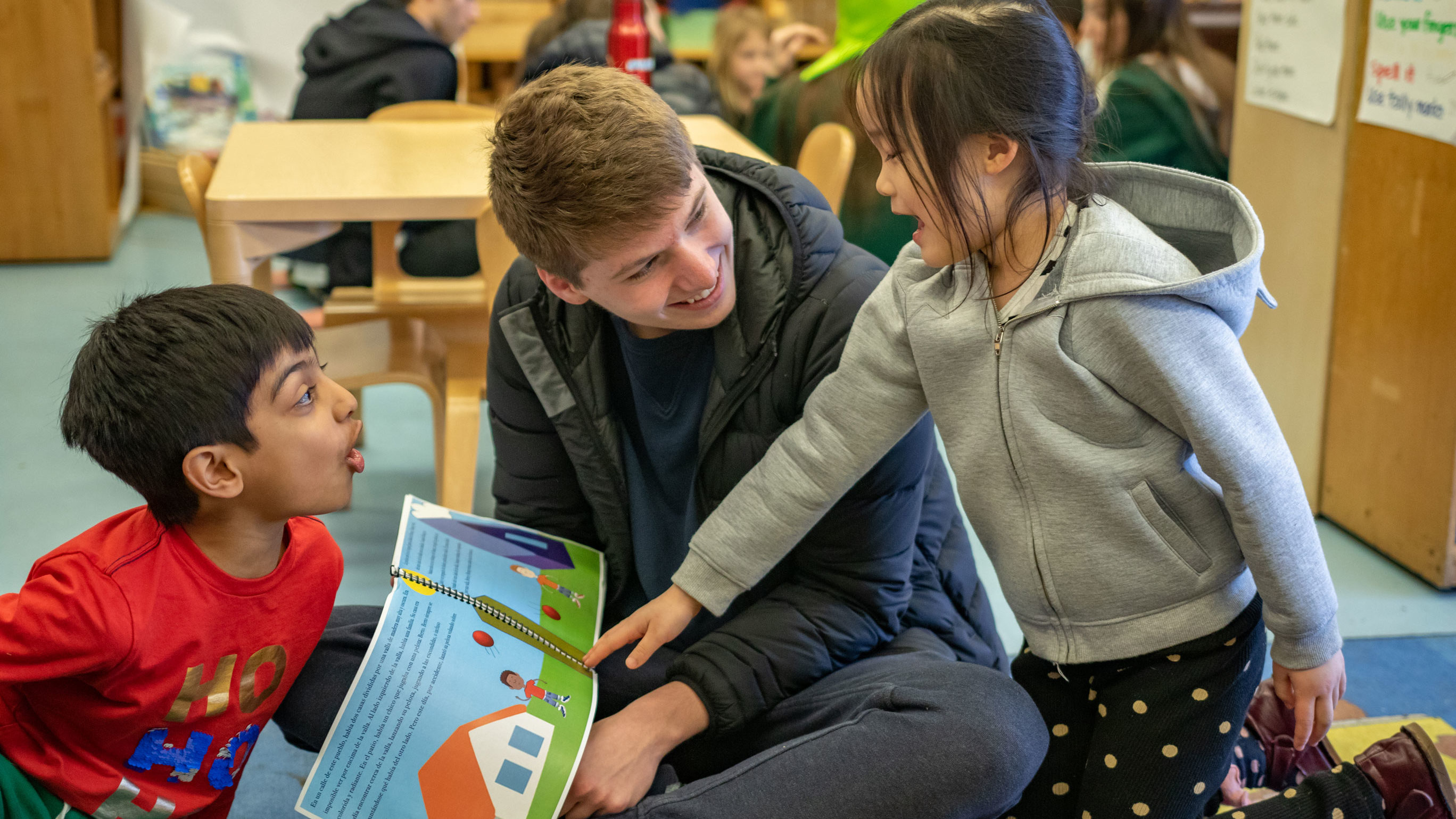 Members of the Riverdale community support one another’s learning and growth.