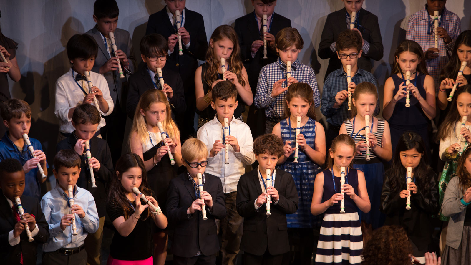 Fifth grade recorder concert