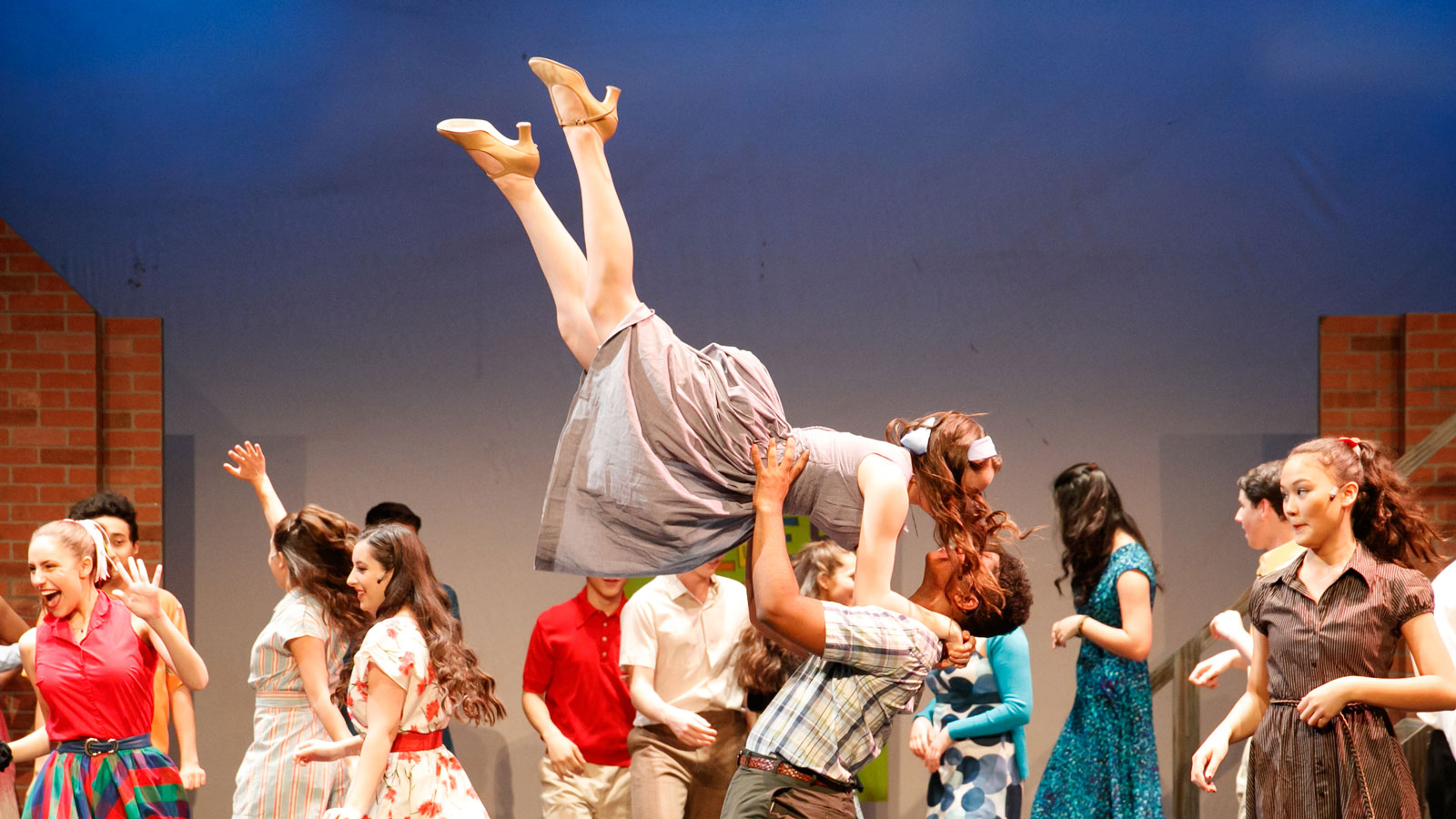 A scene from the 2018 production of Pajama Game.