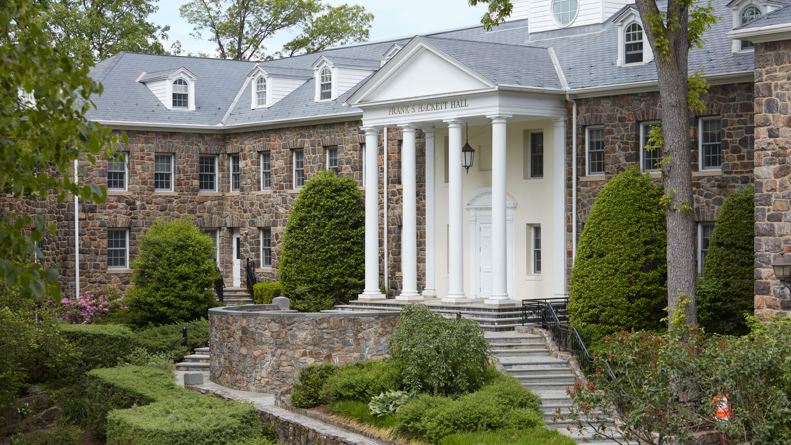 Frank S. Hackett Hall.