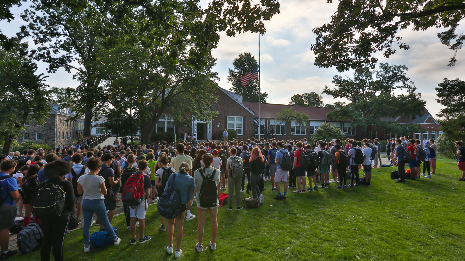 A student-organized gathering this year to commemorate the events of Sept. 11, 2001.