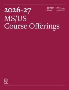 Middle/Upper School Scope & Sequence